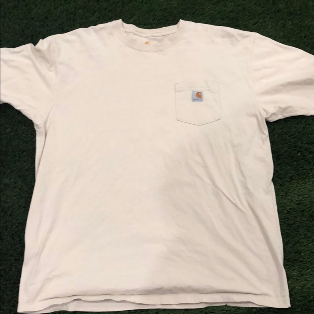 ⭐️Cream Carhartt Tee
